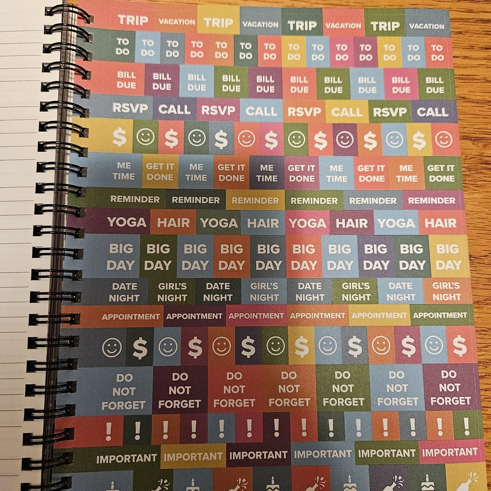2026 Pink Lemon Spiral Planner - Paper Trail